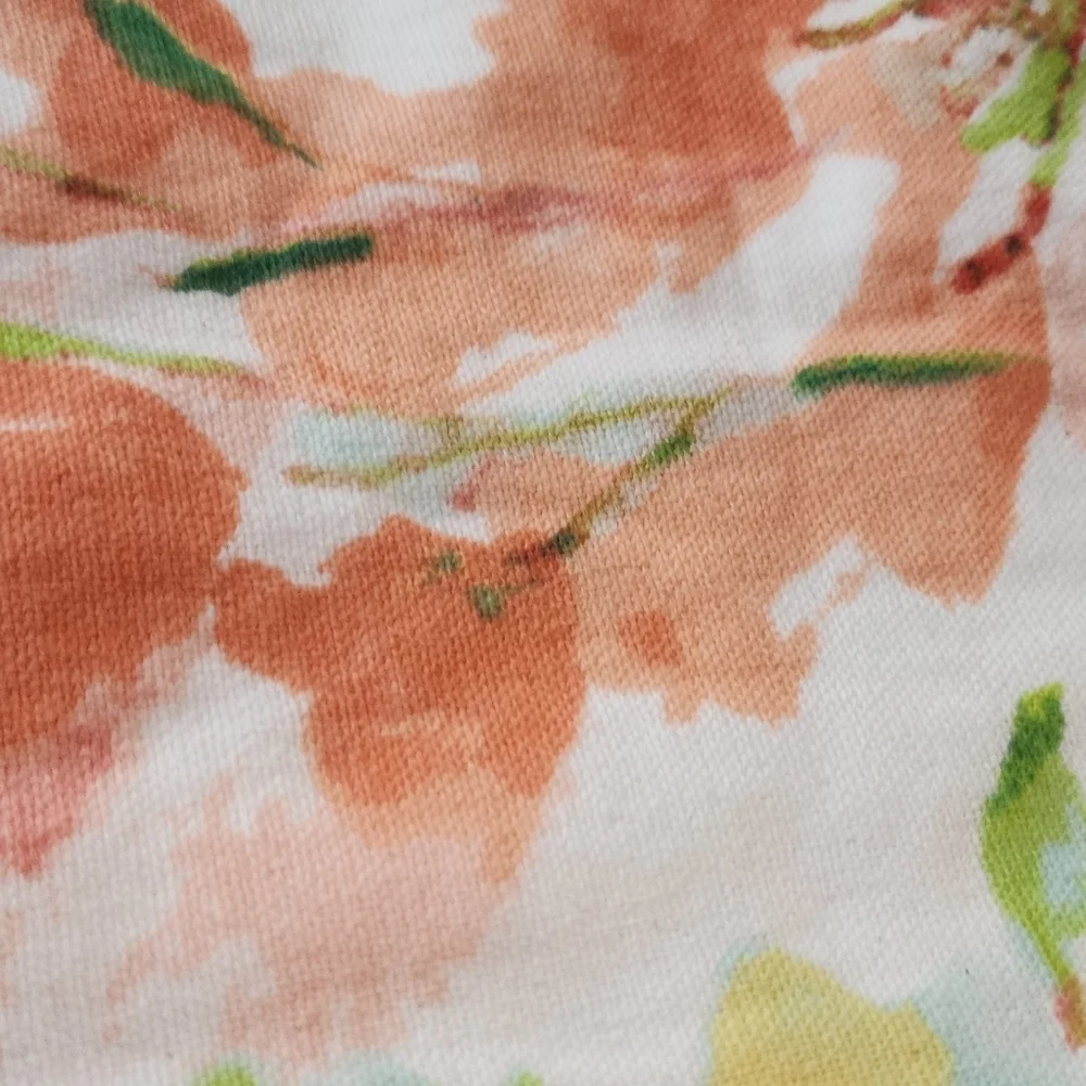 Dkny Floral Coral Watercolor 54